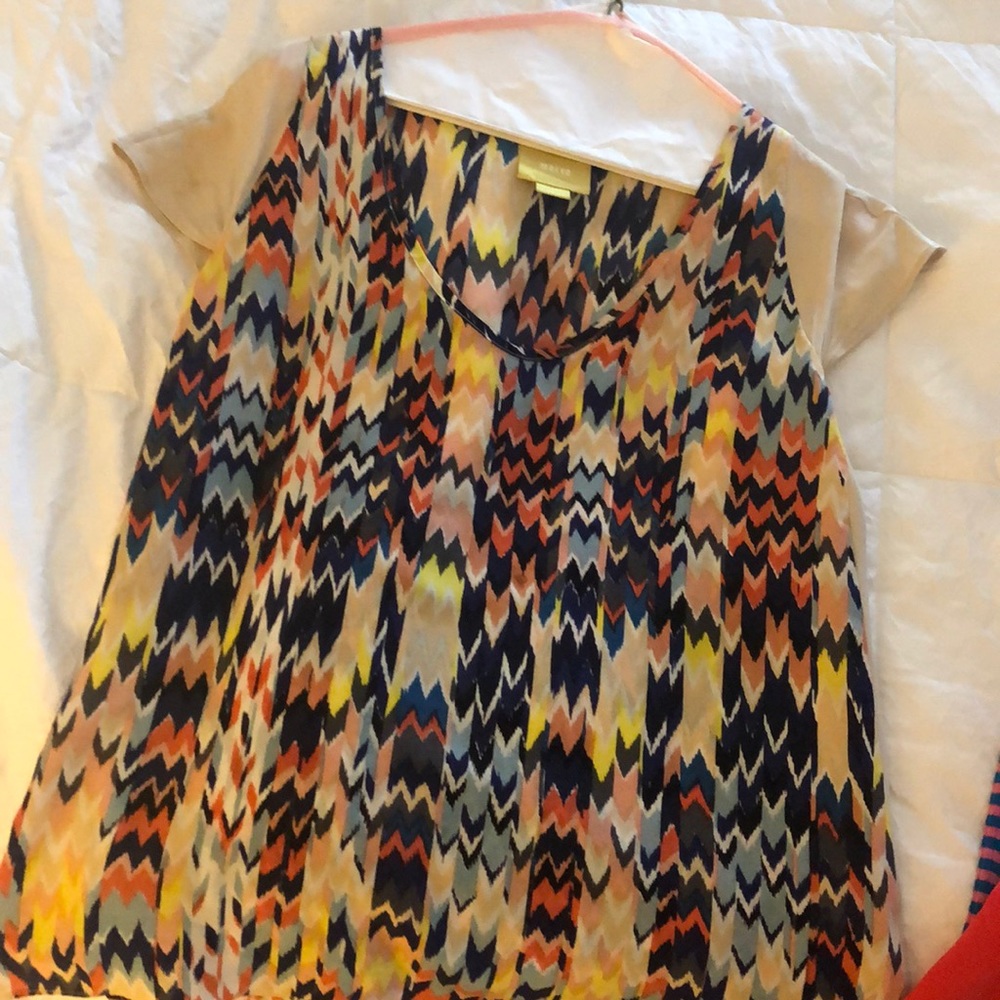 MAEVE ANTHROPOLOGIE BLOUSE SZ S